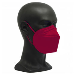 CE zertifizierte Atemschutzmaske FFP2 weinrot