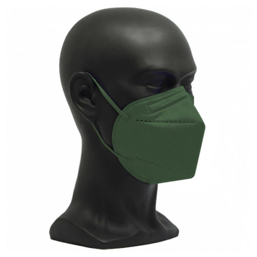 CE zertifizierte Atemschutzmaske FFP2 dunkelgrün