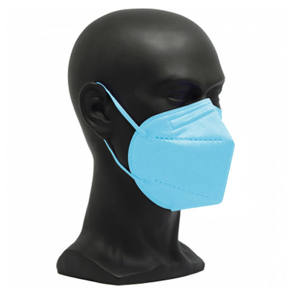 CE zertifizierte Atemschutzmaske FFP2 hellblau